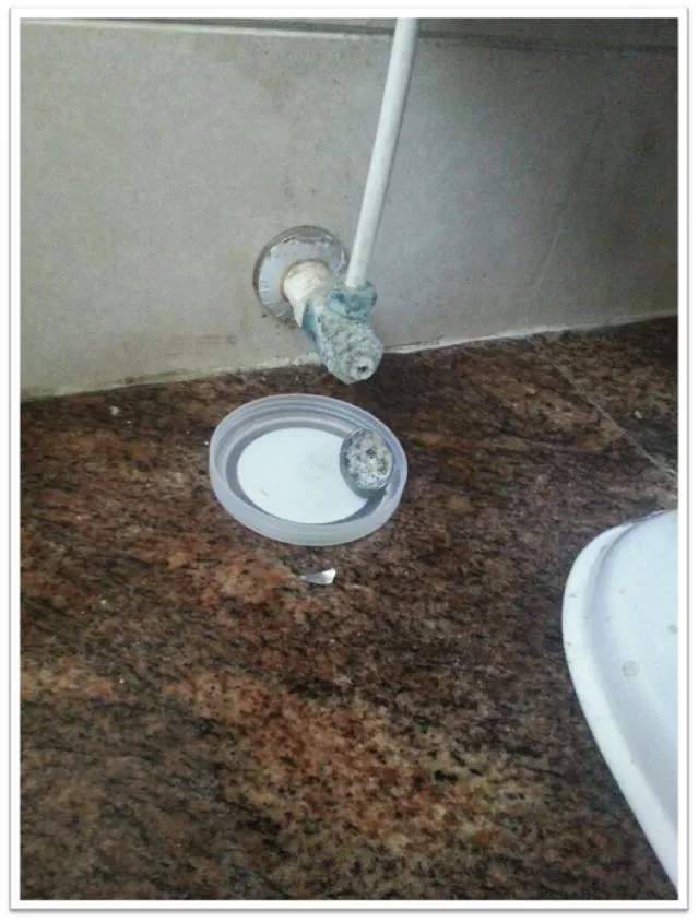 更換前